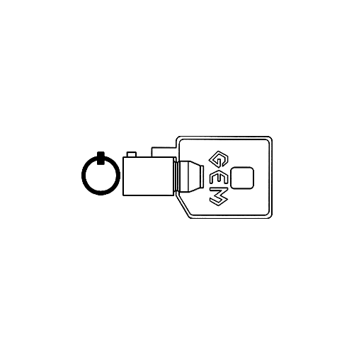 Ace Key Gem F/1000 Series Nickel