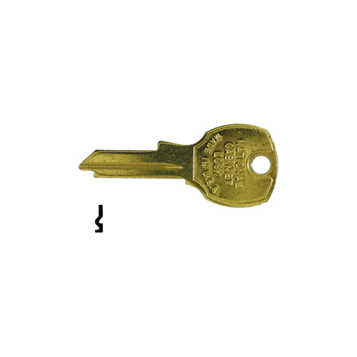 Original pin tumbler keyblanks 4 pin Brass - pack of 10