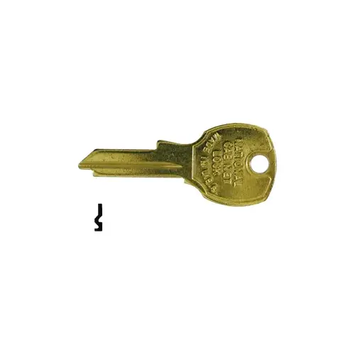 Original pin tumbler keyblanks 4 pin Brass