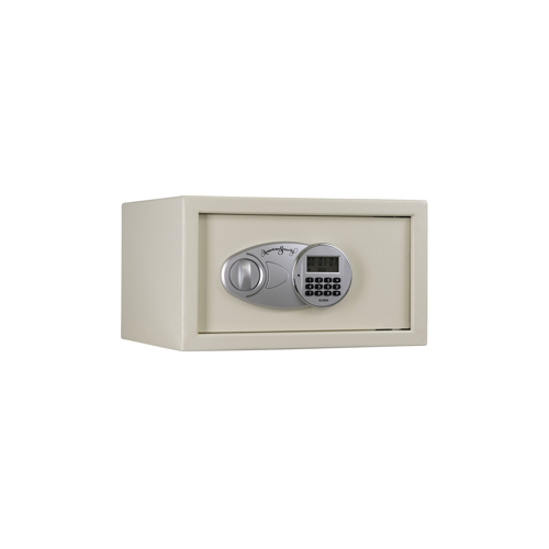 Home Security Safe with DL600 Electronic Keypad, Cream Colored, 30lb