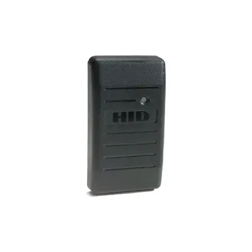 HID 6005BKB00 ProxPoint Plus Reader, Weigand output, Black 18 In. Pigtail