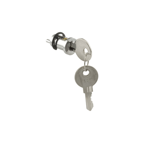 Key Lock Cylinder Metal Indoor and Outdoor Silver