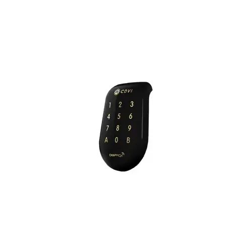 CDVI SOLARKPB Keypad & Multi-Tech Proximity Reader Black