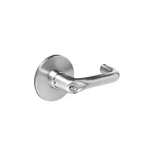 10 Line G04 Storeroom/Closet Lever Lockset w/LFIC Disposable Core Satin Chrome