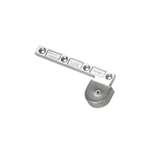 Standard and Heavy-Duty Bottom Arm With Cover Cap, Satin Chrome