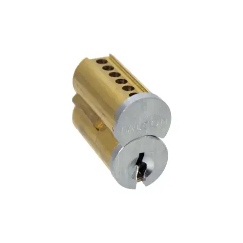 SFIC Core, 6 Pin Uncombinated, Best Prep TB Keyway, Uses Spring Cover (6-Pin A12639-001-00), US26D/626 Satin Chrome