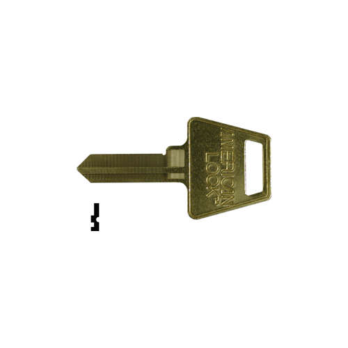 American Lock AK6BOX American Original 6-Pin Key Blank Brass