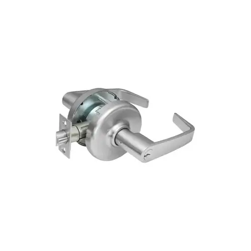 Passage Newport Lever, Grade 2, 2-3/4" Backset, 626/US26D Satin Chrome