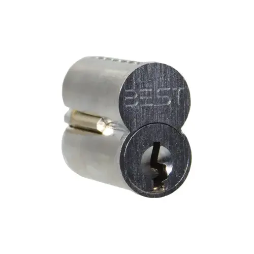 Best 7-Pin Uncombinated Core (SFIC), J Keyway, 626/US26D Satin Chrome