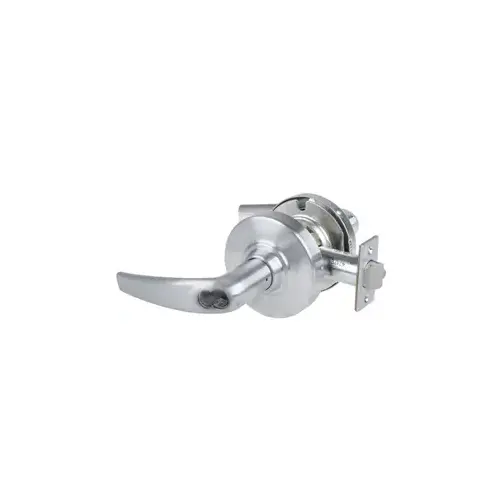 ND Series Entry / Office Small Format Less Core Athens with 13-247 Latch 10-025 Strike Satin Chrome Finish