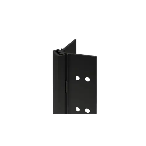 Full Mortise Heavy Duty Geared Continuous Hinge, 83", Up to 600lb. High Frequency, BK Black