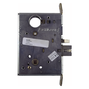 Schlage L9092 Mortise Lock, Electrically lock/unlock outside lever  W/Cylinder outside