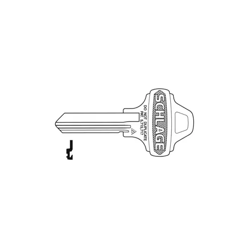 Schlage Commercial 35-002C123 Full Size Everest Standard Key Blank C123 Keyway