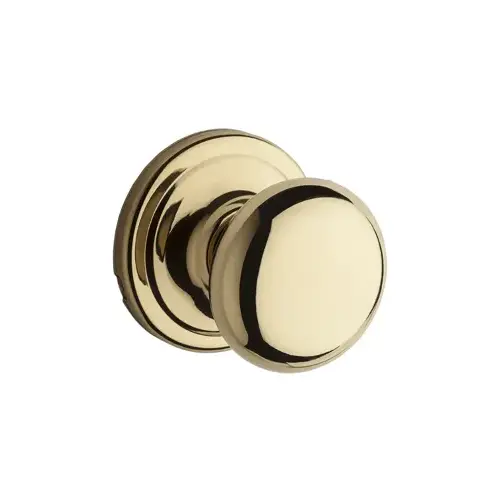 Hancock Passage Knob Bright Polished Brass