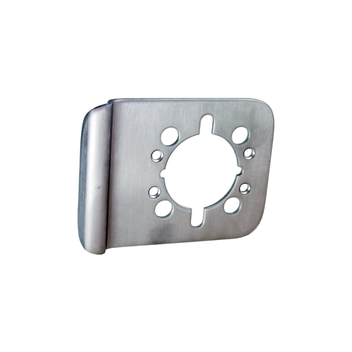 1082-4 Cylindrical Lock Guard, Satin Stainless Steel
