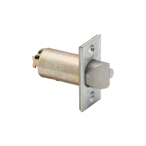 ND Series New Square Corner Dead Latch with 2-3/4" Backset and 1-1/8" Face Satin Chrome Finish