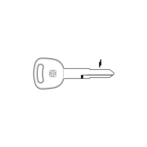 Motorcycle Key - pack of 10