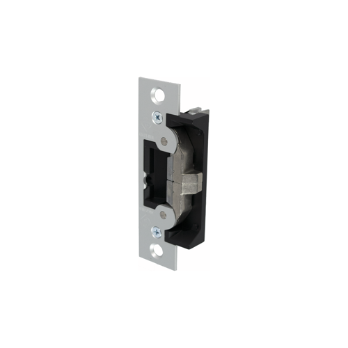 7440 Ultraline Electric Strike For Steel and Wood Jambs and Doors, Satin Aluminum Clear