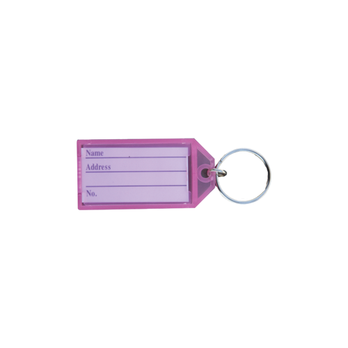 Key Tag w/ Ring 100/Drum Assorted