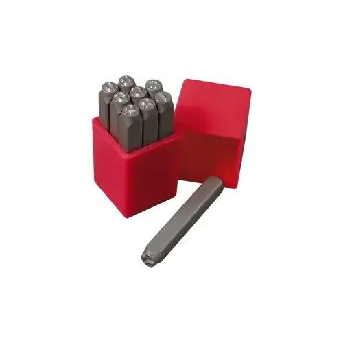 HPC HCF-3/32 Figure (Number) Stamp Set, 3/32 In. Character Size