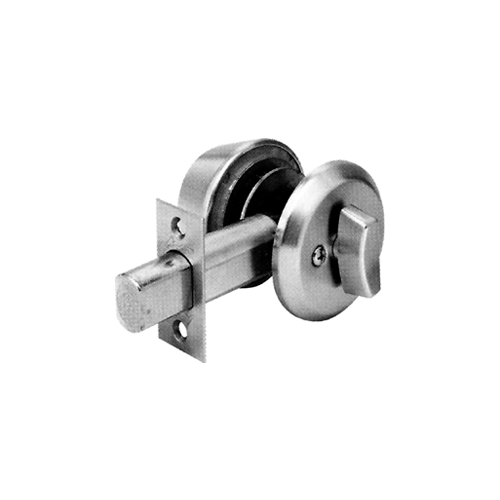 Single Cylinder Deadbolt, 2-3/4" Backset, LFIC Prep, Less Core, Satin Chrome