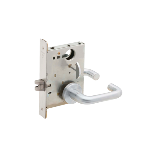 L9040 Mortise Privacy Lock, Satin Chrome