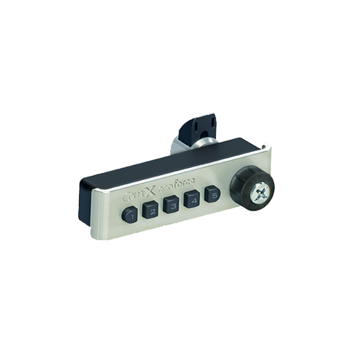 CompX National ECO-SUR-3 1-1/8" No Battery Push Button Cabinet Lock