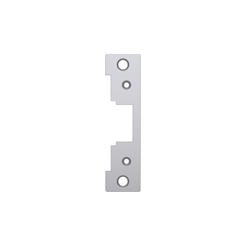 7000 Series Faceplate for Cylindrical Locks, Satin Stainless Steel