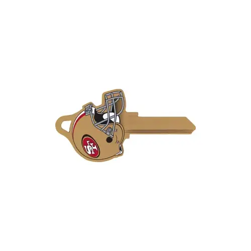 Kaba Ilco SC1-NFL-HELMET-49ERS Key Blank