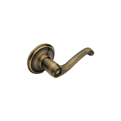 Keyless Inside of F60 Flair Lever, Right Hand, Triple Option Adjustable Backset, 609/US5 Antique Brass