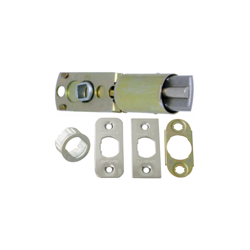 6-Way Adjustable Deadlatch, Satin Nickel