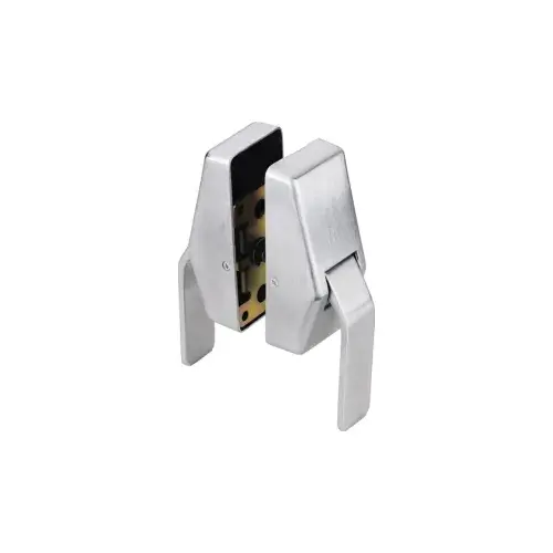 Schlage Commercial HL6-2 626 Hospital Push/Pull Tubular Latch, Passage Function, 2-3/4" Backset, T-Square Corner Strike, Spring Latch (Unguarded), Satin Chrome