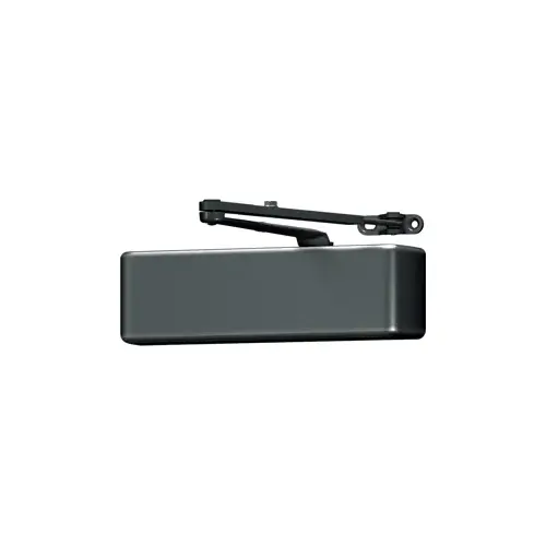 Parallel Arm Super Smoothee Heavy Duty Adjustable 1-6 Surface Mounted Regular Door Closer with TBSRT Thru Bolts 693 Black Finish