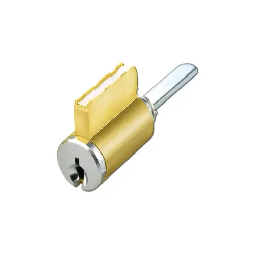 Cylindrical Knob and Lever Lock Cylinder Brushed Chrome