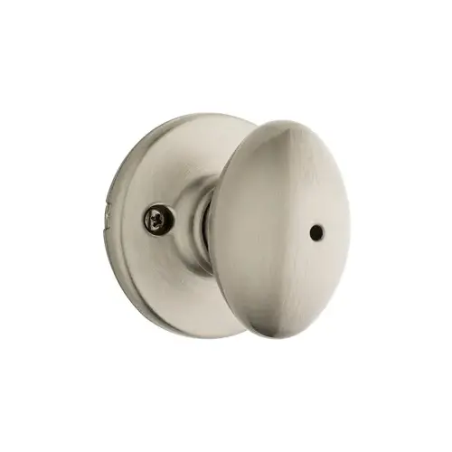 Aliso Privacy Knob, 6-Way Adjustable Latch 2-3/8"-2-3/4" Backset, Grade 3, 619/US15 Satin Nickel