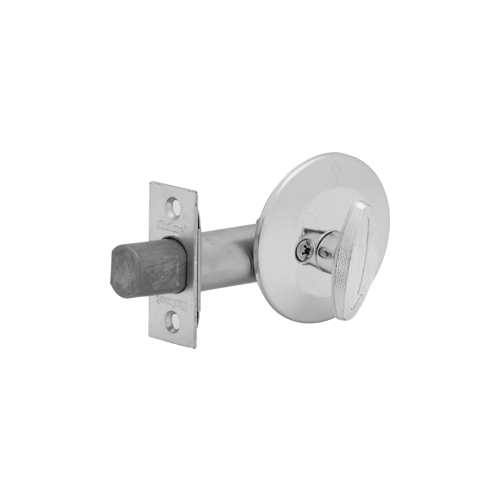 663 One-Sided Deadbolt Satin Chrome