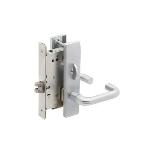 KIT - 03L Storeroom Mortise Lock, Full Size IC Core (FSIC), with Temp Core, 626/US26D Satin Chrome