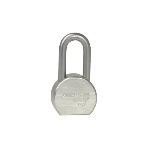 Padlock Round Chrome 2" Shackle Steel