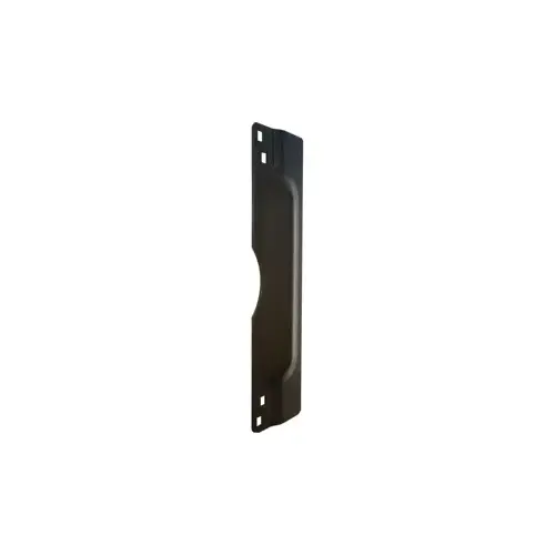 Polybagged Steel 3" x 11" Outswing Door Latch Protector Dark Bronze Finish