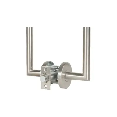 1074-1 ADA Barn & Sliding Door Latch Satin Stainless Steel