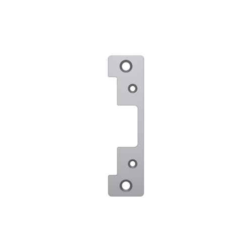 HES 501A 630 5000 Series Faceplate-501A, Satin Stainless Steel