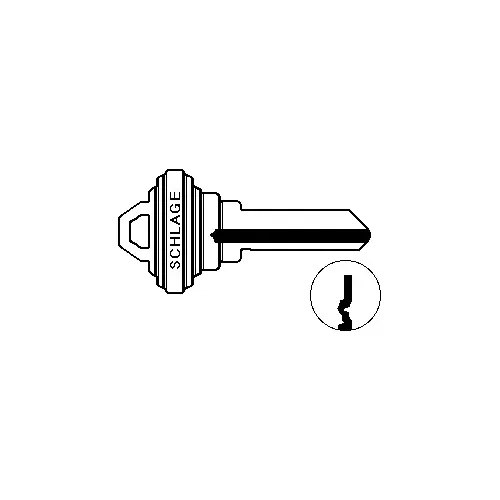 5-Pin Standard Key Blank CE Keyway