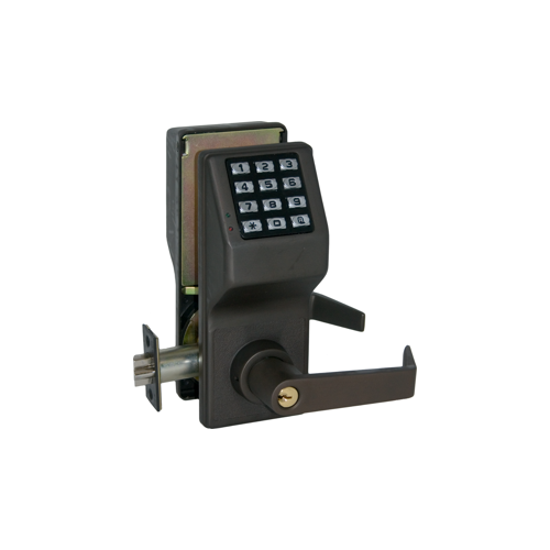 DL2700 Series Trilogy T2 Cylindrical Electronic Digital Lock, Oil Rubbed Dark Bronze