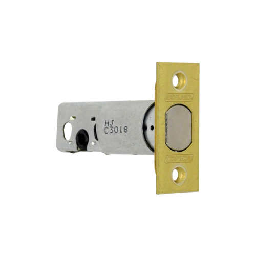 S200 / B500 Series Square Corner Adjustable Deadbolt with 1" Face Bright Brass Finish