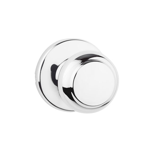 Cove Half Dummy Knob, Bright Polished Chrome