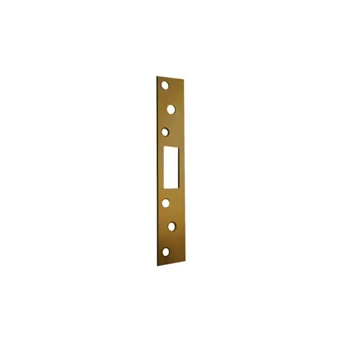 Security Super Strike for Deadbolts Brass Plated Finish