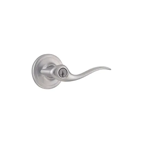 Tustin Keyed Entry Lever Satin Chrome