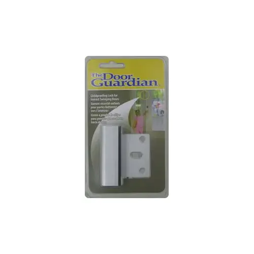 Meranto Technology DG01-SC Door Guardian Security Latch Satin Chrome