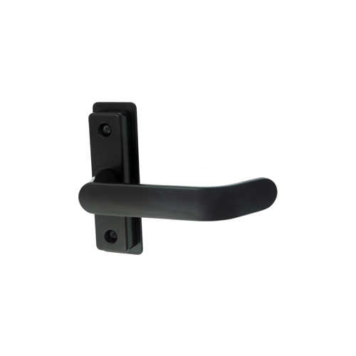 4569 Eurostyle Deadlatch Return End Handle, Dark Bronze Anodized