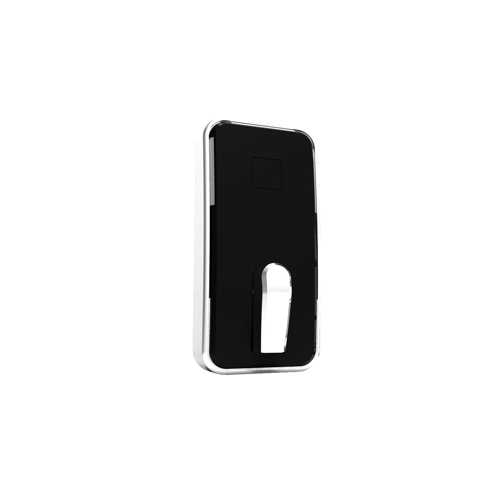 LX-D Standalone RFID Proximity Deadbolt with 3 Hour Fire Rating; Bluetooth Low Energy Enabled and EKO Vertically Mounted Satin Chrome Finish